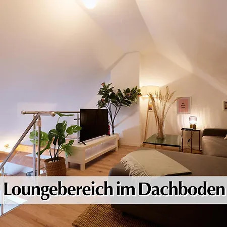Apartment Helle 72qm Maisonette Im Herzen Erfurts Mit Kingsize Bett, Smart-tv, Etc Erfurt
