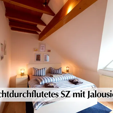 Apartment Helle 72qm Maisonette Im Herzen Erfurts Mit Kingsize Bett, Smart-tv, Etc Erfurt